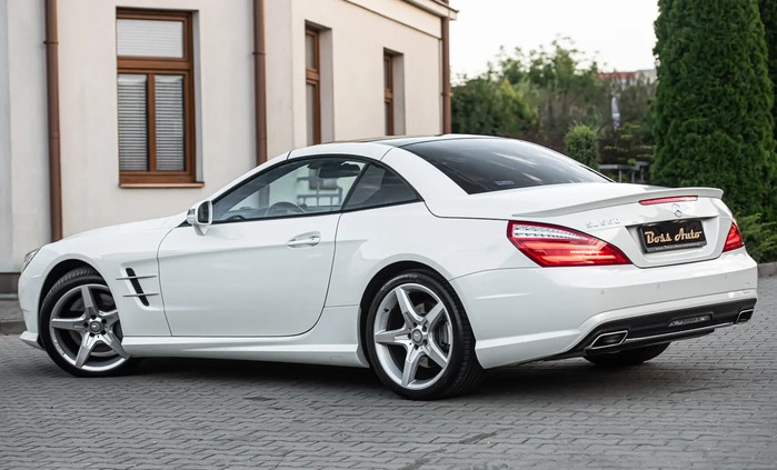 Mercedes-Benz SL cena 333550 przebieg: 16550, rok produkcji 2013 z Pruszcz Gdański małe 466